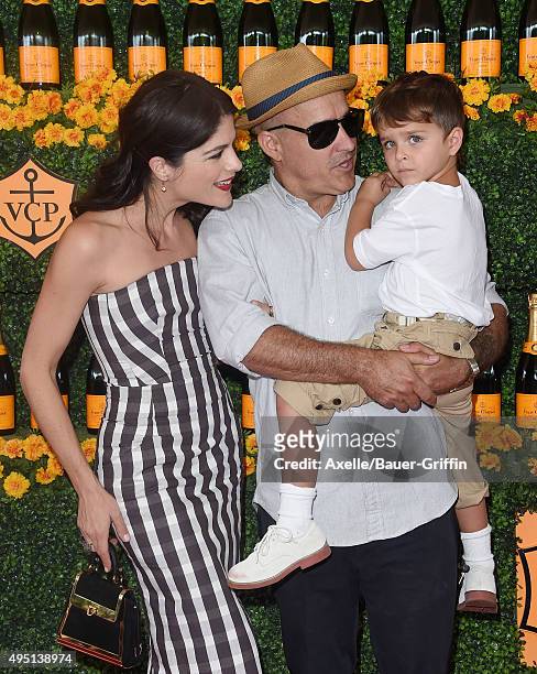 Actress Selma Blair, Jason Bleick and son Arthur Saint Bleick arrive at the Sixth-Annual Veuve Clicquot Polo Classic, Los Angeles at Will Rogers...