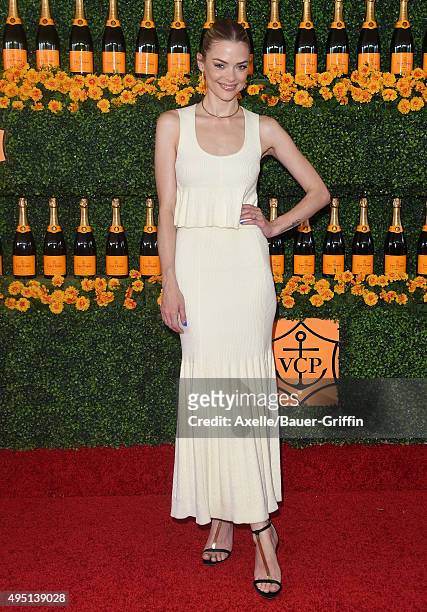 Actress Jaime King arrives at the Sixth-Annual Veuve Clicquot Polo Classic, Los Angeles at Will Rogers State Historic Park on October 17, 2015 in...