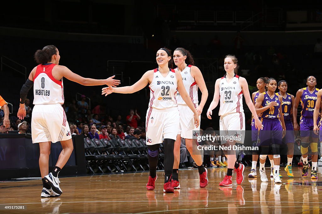 Los Angeles Sparks v Washington Mystics