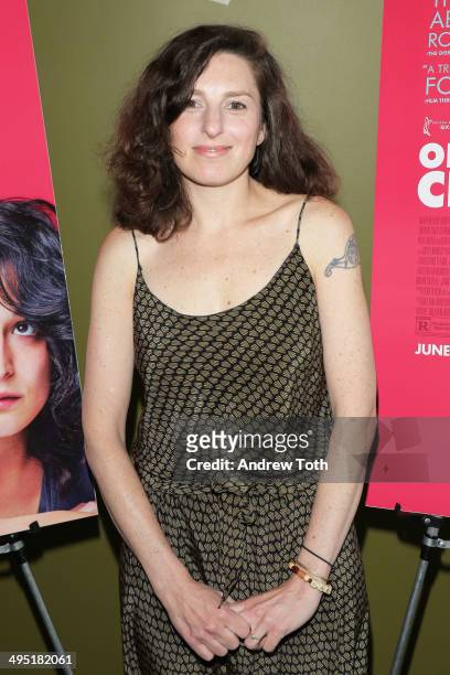 Writer/director Gillian Robespierre attends the "Obvious Child" special screening on June 1, 2014 in New York, New York.