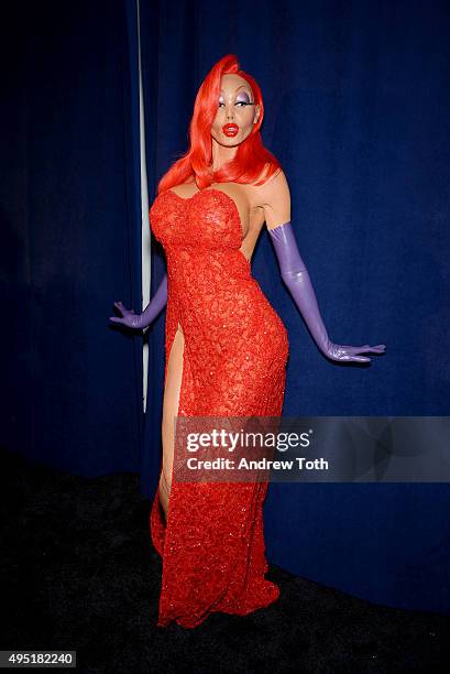 Heidi Klum attends her Halloween Party on October 31, 2015 in New York City.