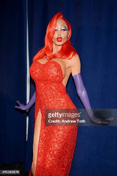 Heidi Klum attends her Halloween Party on October 31, 2015 in New York City.