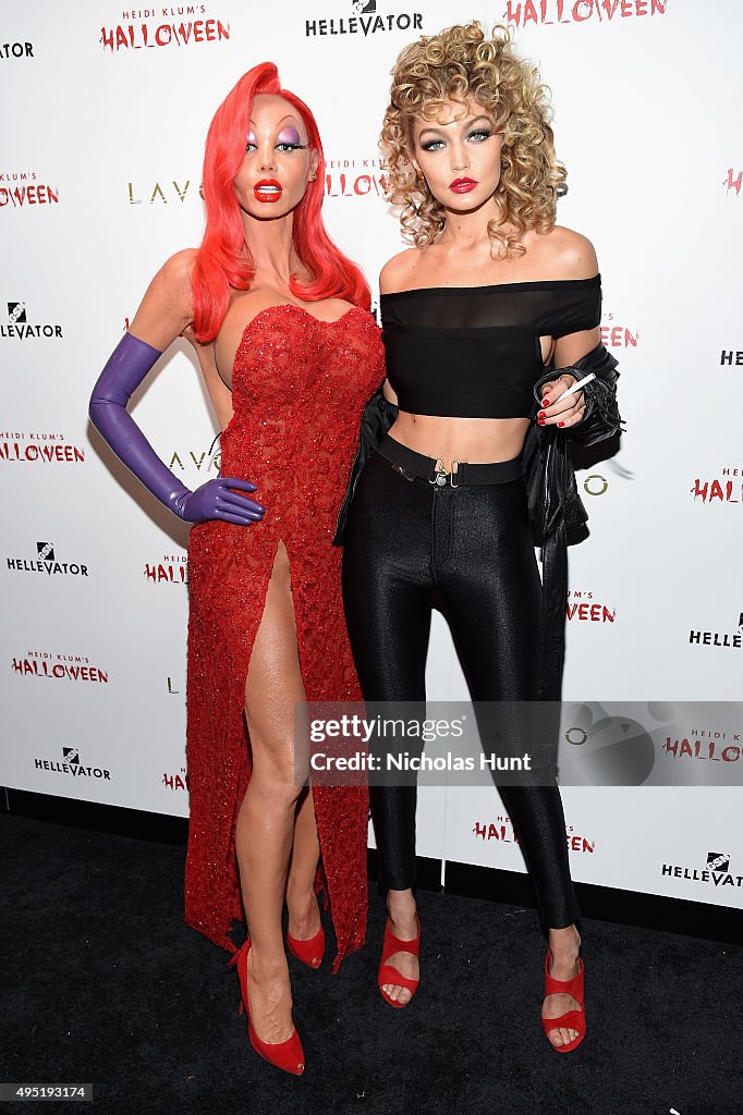 Heidi Klum's 16th Annual Halloween Party sponsored by GSN's Hellevator And SVEDKA Vodka At LAVO New York - Arrivals