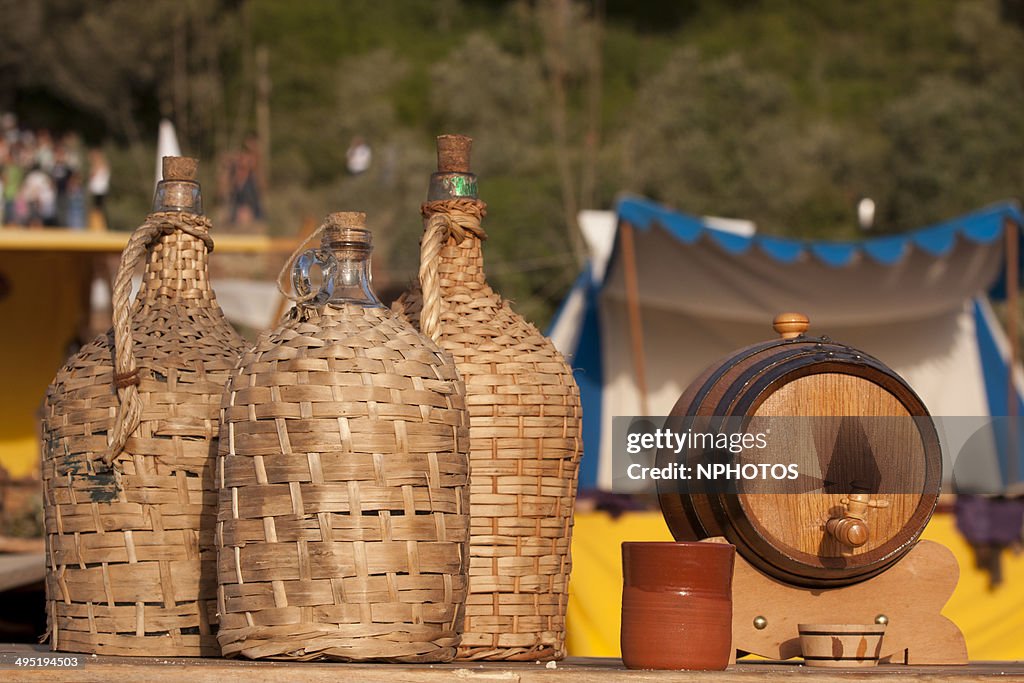 Jeroboam of wine