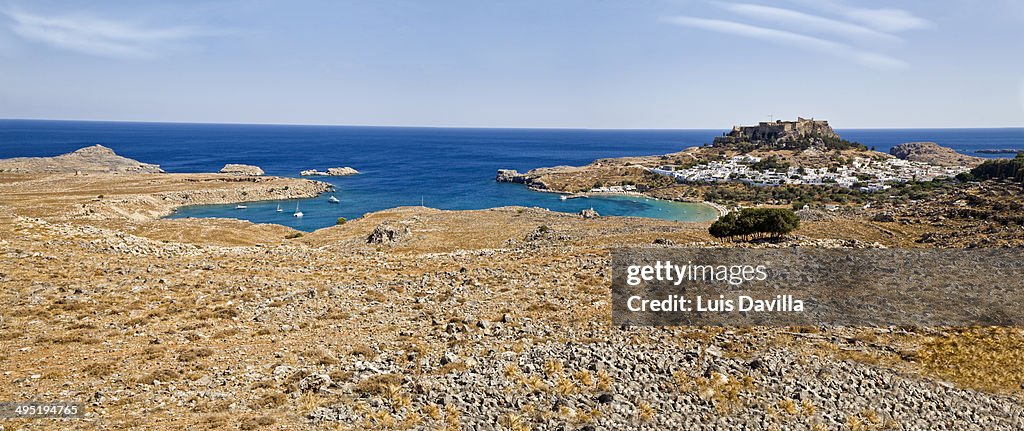 Lindos rodas island