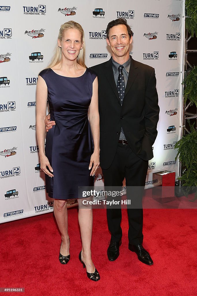 Sports Illustrated photo editor Maureen Grise and actor Tom Cavanagh