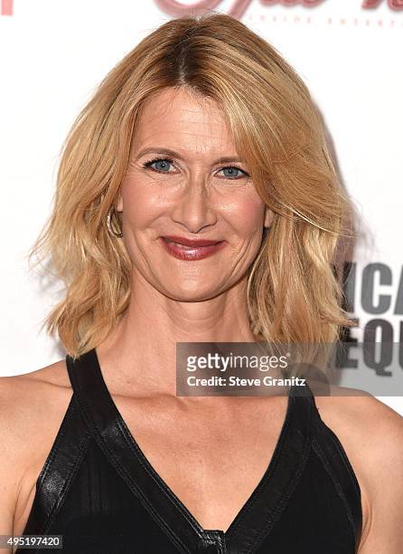 Laura Dern arrives at the 29th American Cinematheque Award Honoring Reese Witherspoon at the Hyatt Regency Century Plaza on October 30, 2015 in Los...