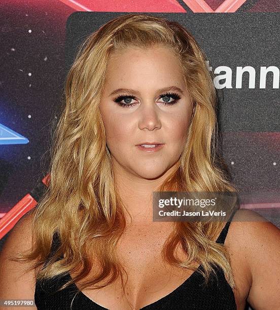 Amy Schumer attends the 2015 British Academy Britannia Awards at The Beverly Hilton Hotel on October 30, 2015 in Beverly Hills, California.