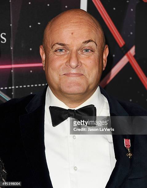 Nigel Daly attends the 2015 British Academy Britannia Awards at The Beverly Hilton Hotel on October 30, 2015 in Beverly Hills, California.