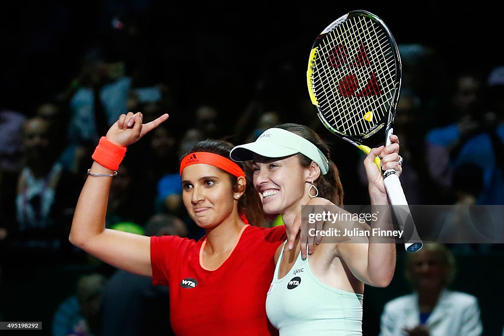 BNP Paribas WTA Finals: Singapore 2015 - Day Eight