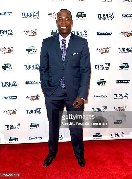 Alfonso Soriano attends the Derek Jeter 18th Annual Turn 2 Foundation dinner at Sheraton New York Times Square on June 1, 2014 in New York City.