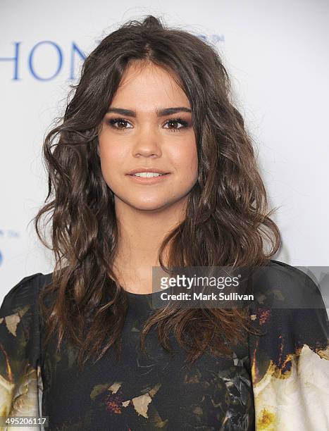 Actress Maia Mitchell arrives for the 7th Annual Television Academy Honors at SLS Hotel on June 1, 2014 in Beverly Hills, California.
