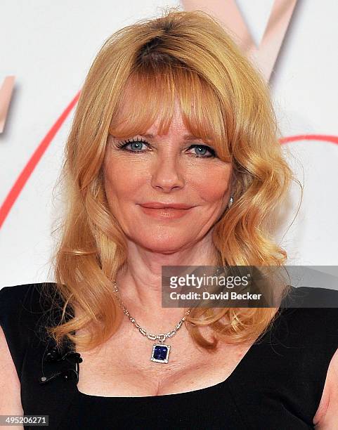 Model Cheryl Tiegs arrives at the 2015 Le Vian Red Carpet Revue at the Mandalay Bay Convention Center on June 1, 2014 in Las Vegas, Nevada.