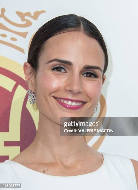 Actress Jordana Brewster arrives at China's first Film Awards, Huading Film Awards, in Hollywood, California June 1, 2014. AFP PHOTO / Valerie Macon