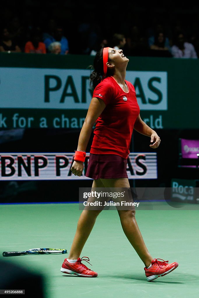 BNP Paribas WTA Finals: Singapore 2015 - Day Eight