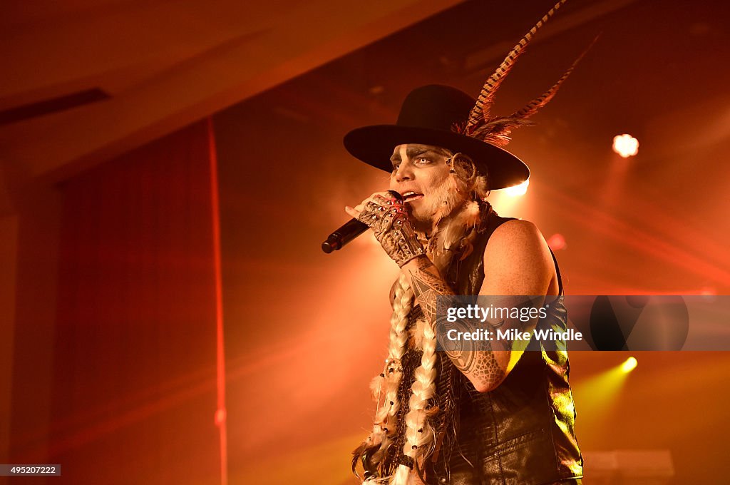 Hilton@PLAY Hosts Adam Lambert's Ghost Town Halloween Party At The Beverly Hilton