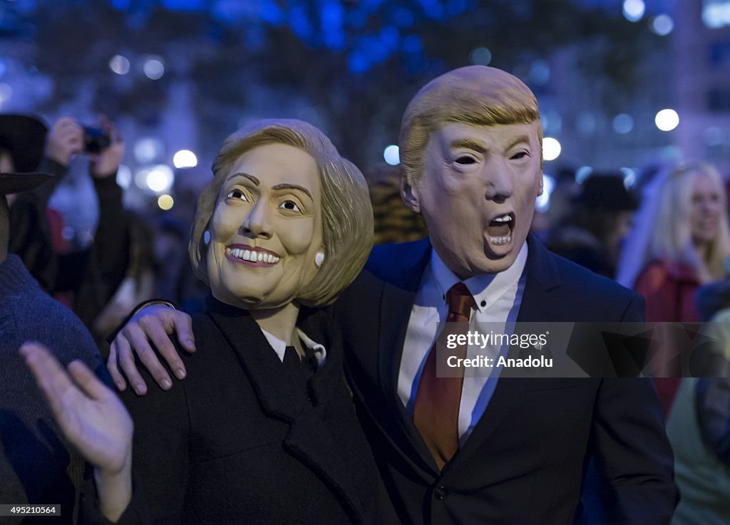 Annual Halloween Parade Held In New York