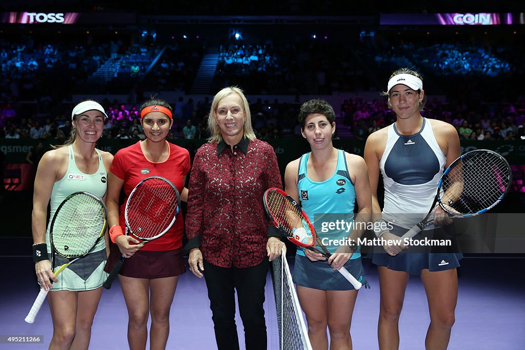BNP Paribas WTA Finals: Singapore 2015 - Day Eight