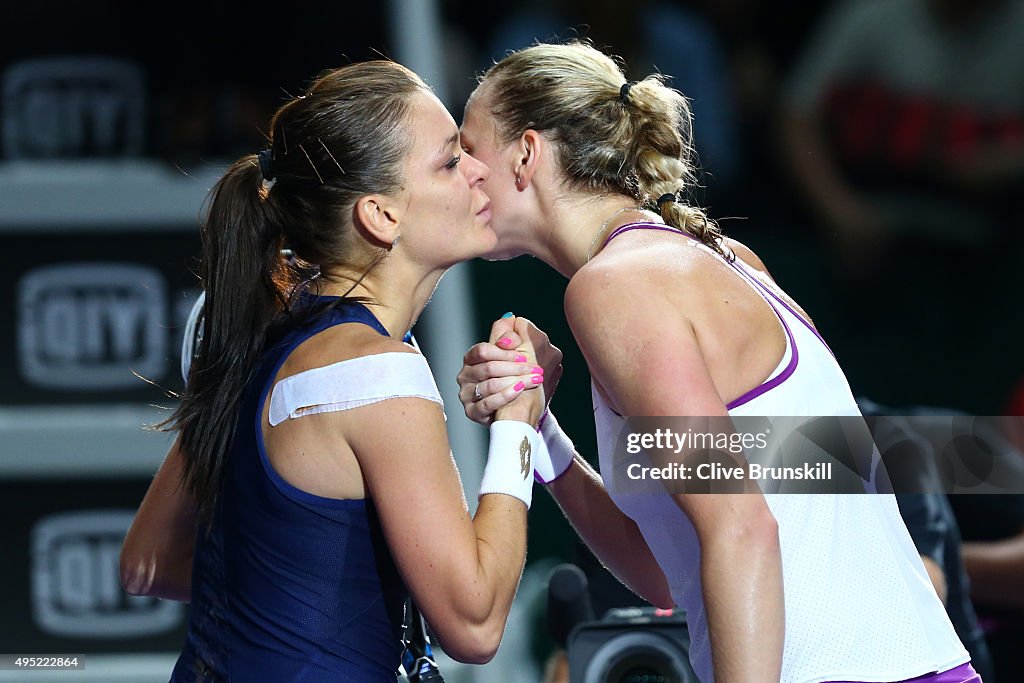 BNP Paribas WTA Finals: Singapore 2015 - Day Eight