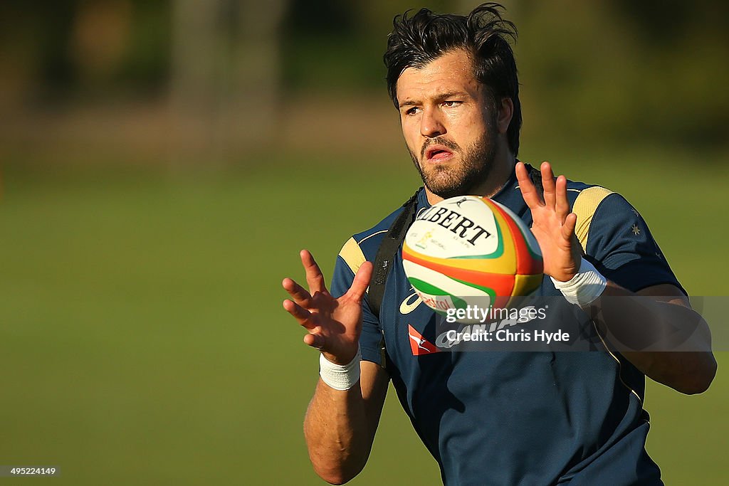 Australian Wallabies Training Session