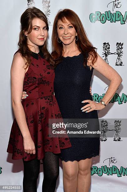 Actress Cassandra Peterson and her daughter Sadie Pierson arrive at The Groundlings Theatre 40th Anniversary Gala at HYDE Sunset : Kitchen +...