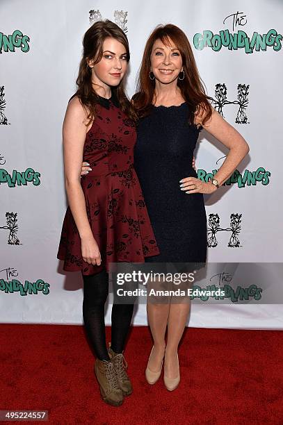 Actress Cassandra Peterson and her daughter Sadie Pierson arrive at The Groundlings Theatre 40th Anniversary Gala at HYDE Sunset : Kitchen +...