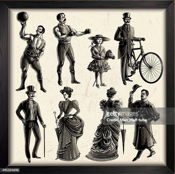 victorian people - queen royal person stock illustrations