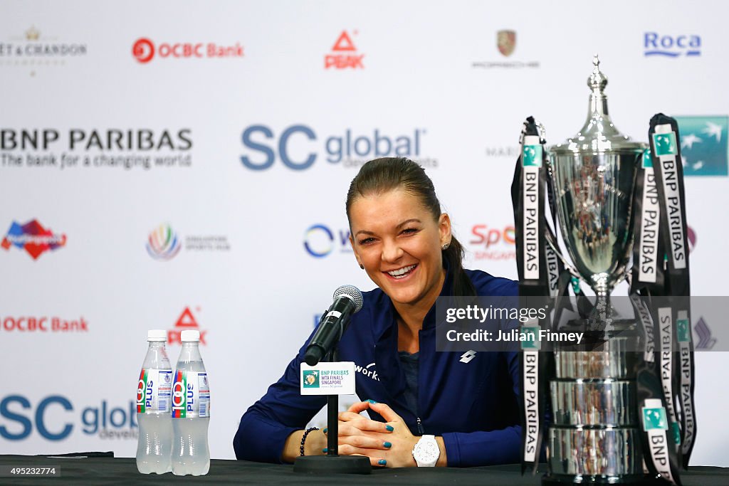 BNP Paribas WTA Finals: Singapore 2015 - Day Eight