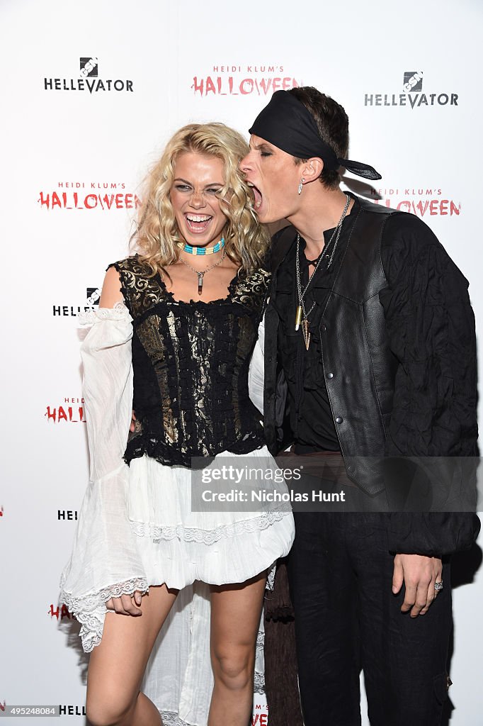 Heidi Klum's 16th Annual Halloween Party sponsored by GSN's Hellevator And SVEDKA Vodka At LAVO New York - Arrivals