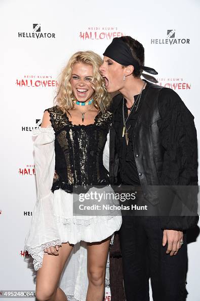 Heidi Klum's 16th Annual Halloween Party sponsored by GSN's Hellevator And SVEDKA Vodka At LAVO New York - Arrivals Heidi Klum's 16th Annual Halloween Party sponsored by GSN's Hellevator And SVEDKA Vodka At LAVO New York - Arrivals