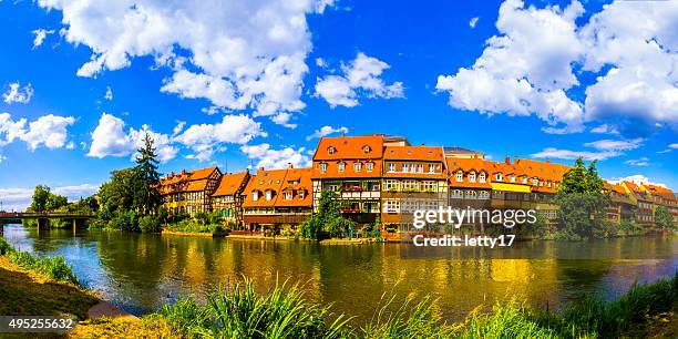 bamberg - little venice - bamberg stock pictures, royalty-free photos & images