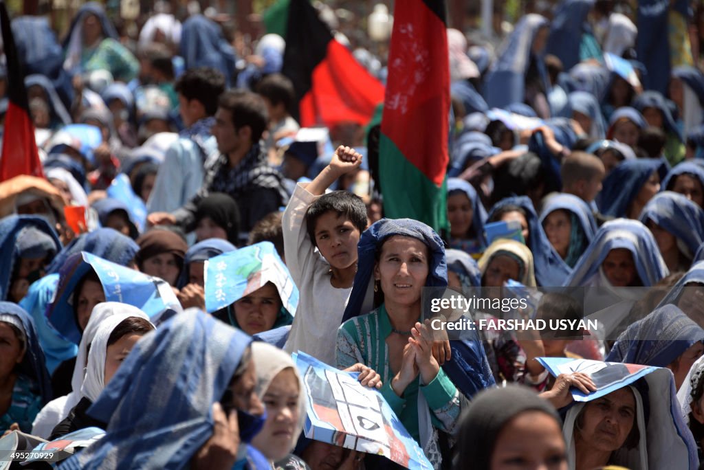 TOPSHOT-AFGHANISTAN-ELECTION