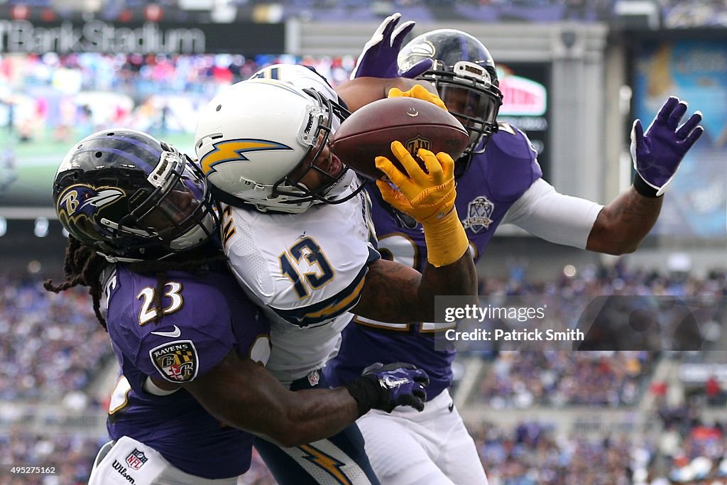 San Diego Chargers v Baltimore Ravens