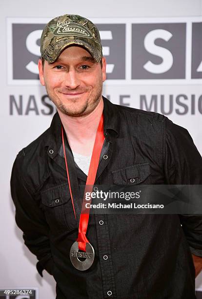 Songwriter Josh Martin attends the SESAC 2015 Nashville Music Awards at Country Music Hall of Fame and Museum on November 1, 2015 in Nashville,...