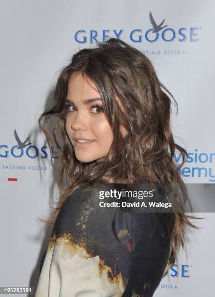 Actress Maia Mitchell arrives for the 7th Annual Television Academy Honors at SLS Hotel on June 1, 2014 in Beverly Hills, California.