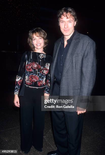 Actress Mary Page Keller and actor Thomas Ian Griffith attend the "Vampires" West Hollywood Premiere on October 26, 1998 at the DGA Theatre in West...