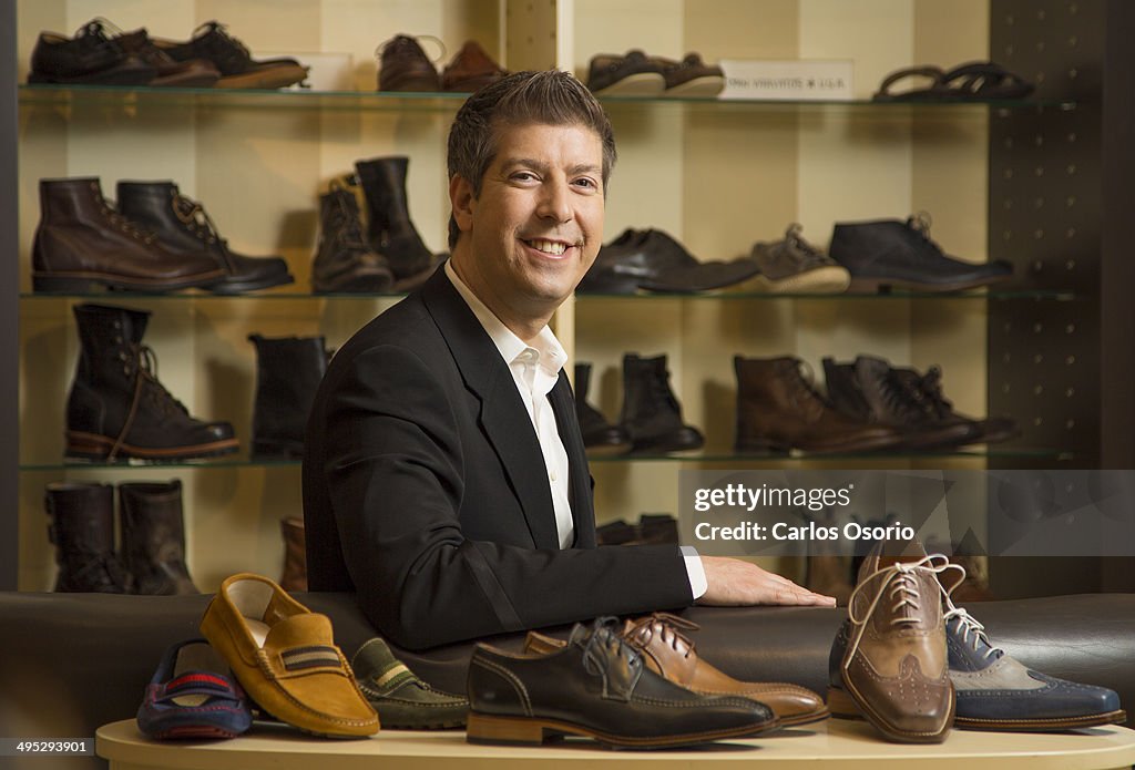 Shoe designer and manufacturer Ron White
