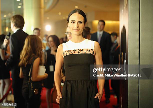 Actress Jordana Brewster attends the 19th Annual Hollywood Film Awards at The Beverly Hilton Hotel on November 1, 2015 in Beverly Hills, California.