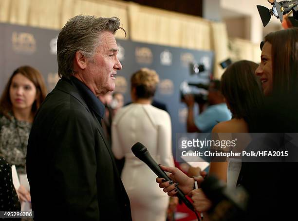 Actor Kurt Russell attends the 19th Annual Hollywood Film Awards at The Beverly Hilton Hotel on November 1, 2015 in Beverly Hills, California.