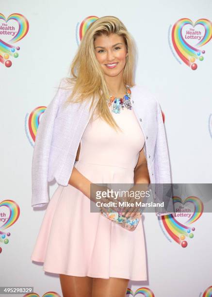 Amy Willerton attends the Health Lottery tea party at The Savoy Hotel on June 2, 2014 in London, England.