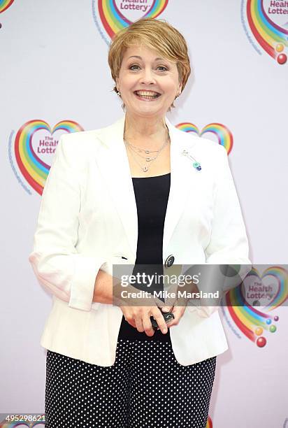Anne Diamond attends the Health Lottery tea party at The Savoy Hotel on June 2, 2014 in London, England.