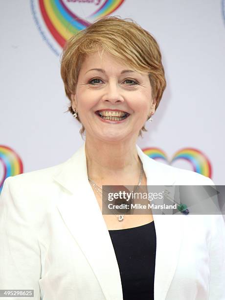 Anne Diamond attends the Health Lottery tea party at The Savoy Hotel on June 2, 2014 in London, England.