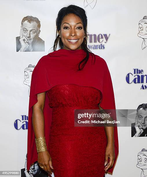 Kellita Smith arrives at Carney Awards Honors Character Actors at The Paley Center for Media on November 1, 2015 in Beverly Hills, California.