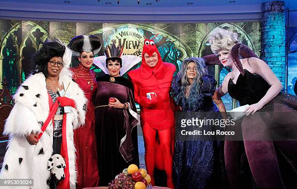Its good vs. Evil when Walt Disney Television via Getty Images's Emmy® Award-winning talk show hosts "A Villainous View Halloween." The famously...