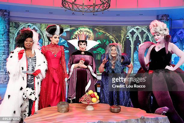 Its good vs. Evil when Walt Disney Television via Getty Images's Emmy® Award-winning talk show hosts "A Villainous View Halloween." The famously...