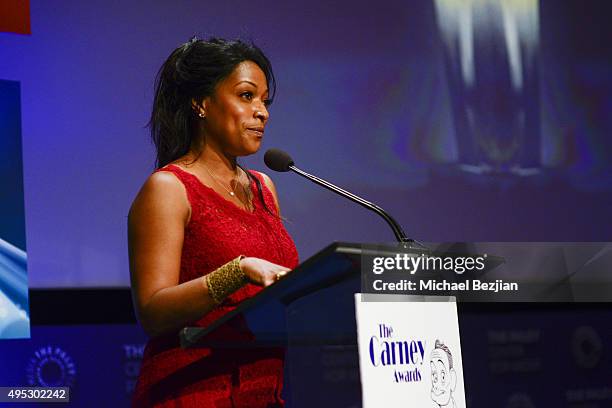 Kellita Smith attends Carney Awards Honors Character Actors at The Paley Center for Media on November 1, 2015 in Beverly Hills, California.