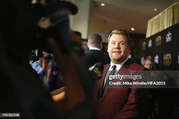 Host James Corden attends the 19th Annual Hollywood Film Awards at The Beverly Hilton Hotel on November 1, 2015 in Beverly Hills, California.