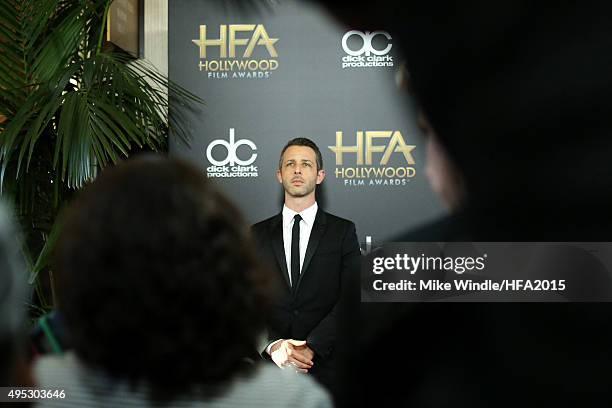 Actor Jeremy Strong attends the 19th Annual Hollywood Film Awards at The Beverly Hilton Hotel on November 1, 2015 in Beverly Hills, California.
