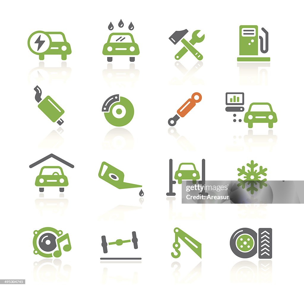 Car Service Icons | Spring Series