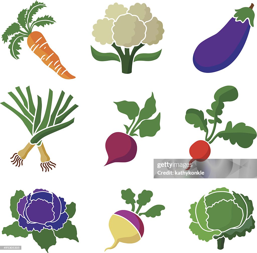 Various vegetables